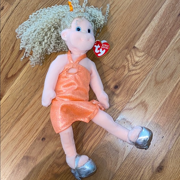 Ty Beanie Boppers- Elegant Ellie - Picture 1 of 9